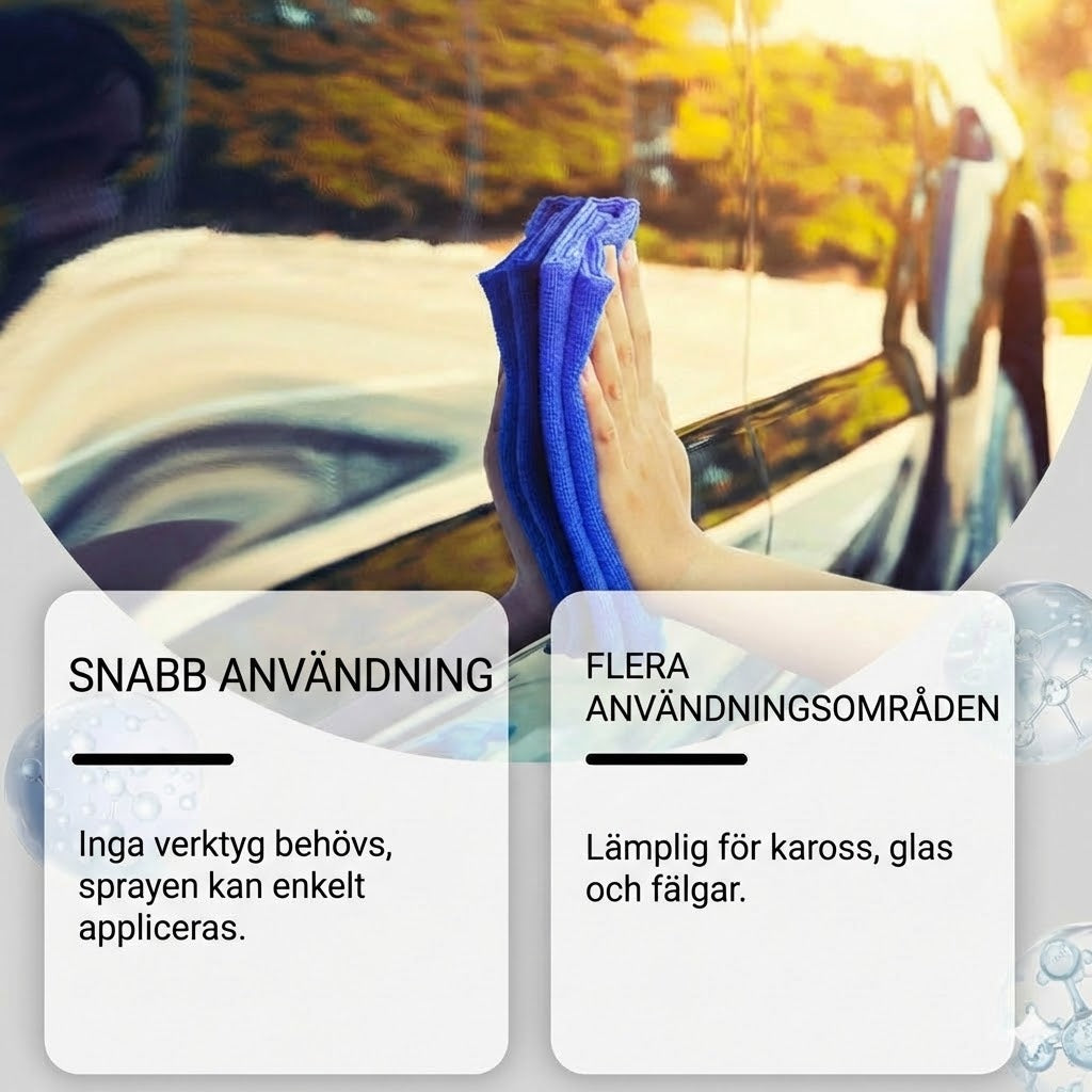 Naarmunkestävä auton kiillotussarja maalipinnan kunnostukseen