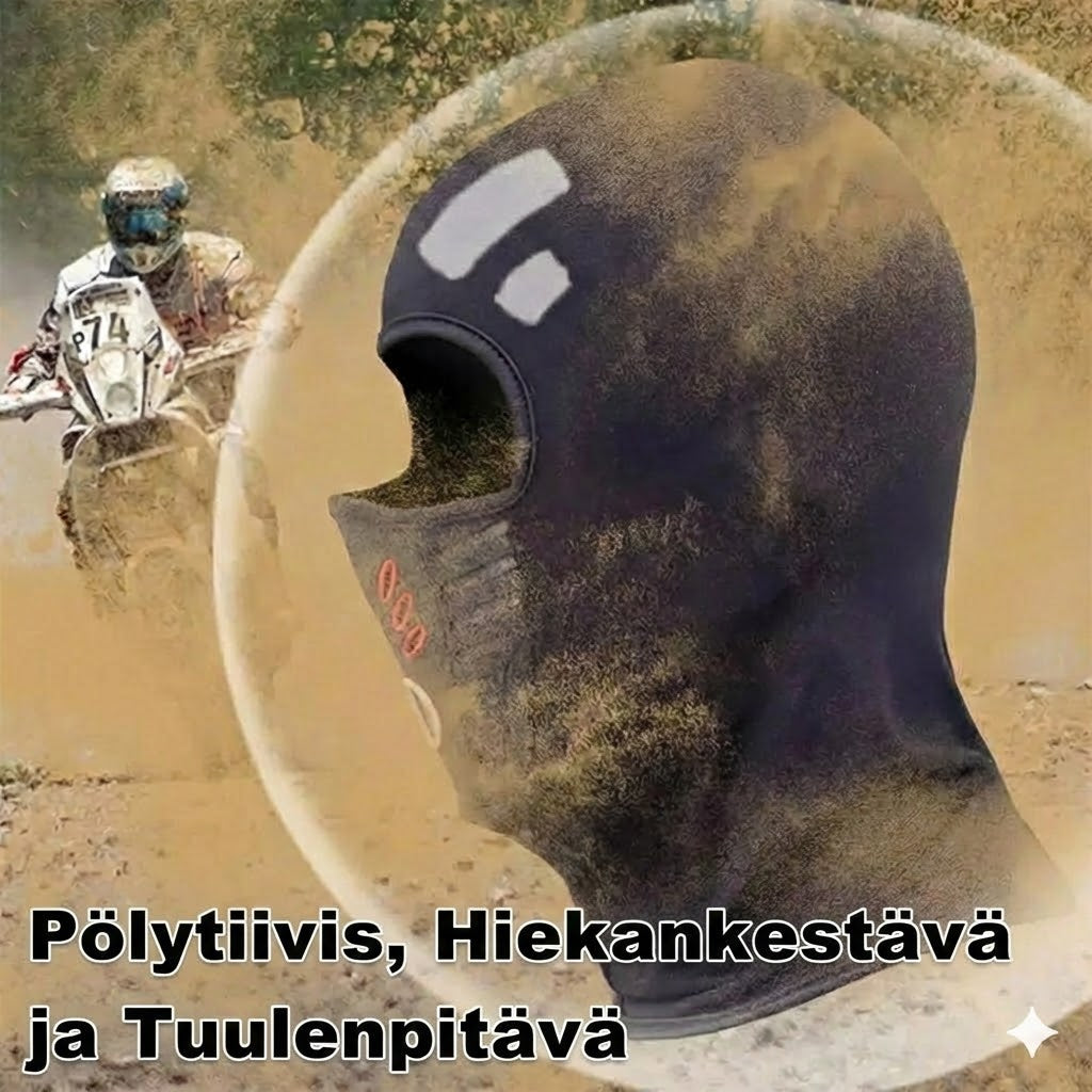 Unisex tuulenpitävä lämmin kokokasvosuoja
