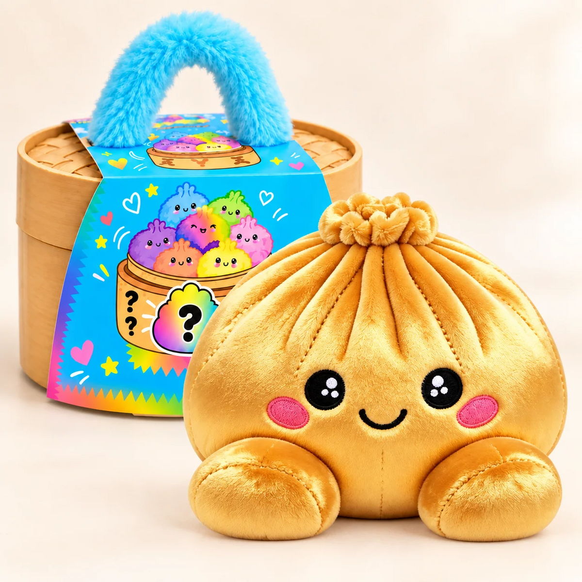 Dumpling squishy -pehmolelut höyrytyskorilla