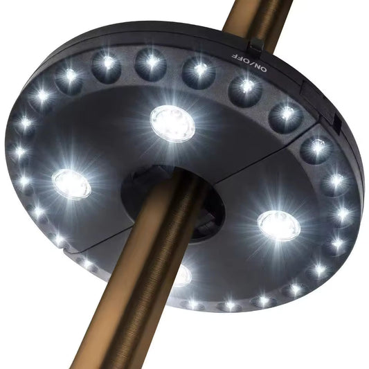 LUMINA-aurinkovarjon valo 28 LED-lampulla