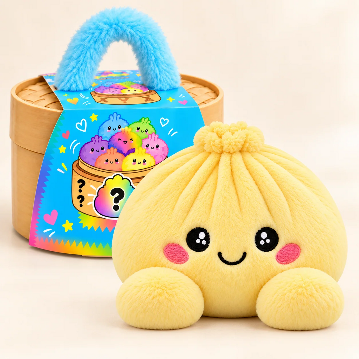 Dumpling squishy -pehmolelut höyrytyskorilla