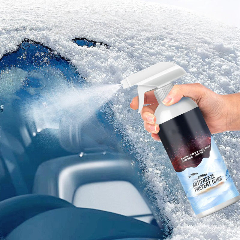 Tehokas sulatussuihke: Sulattaa jään 60 sekunnissa (-45°C)