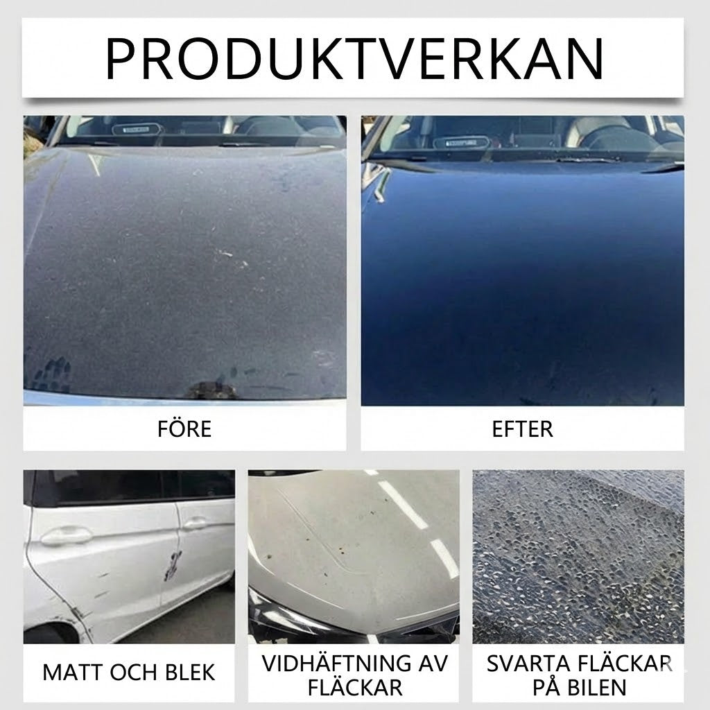 Naarmunkestävä auton kiillotussarja maalipinnan kunnostukseen