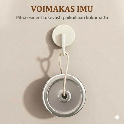 Erittäin vahva imukuppikoukku