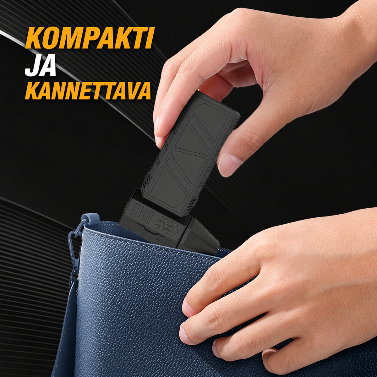 Tehokas turbopuhallin
