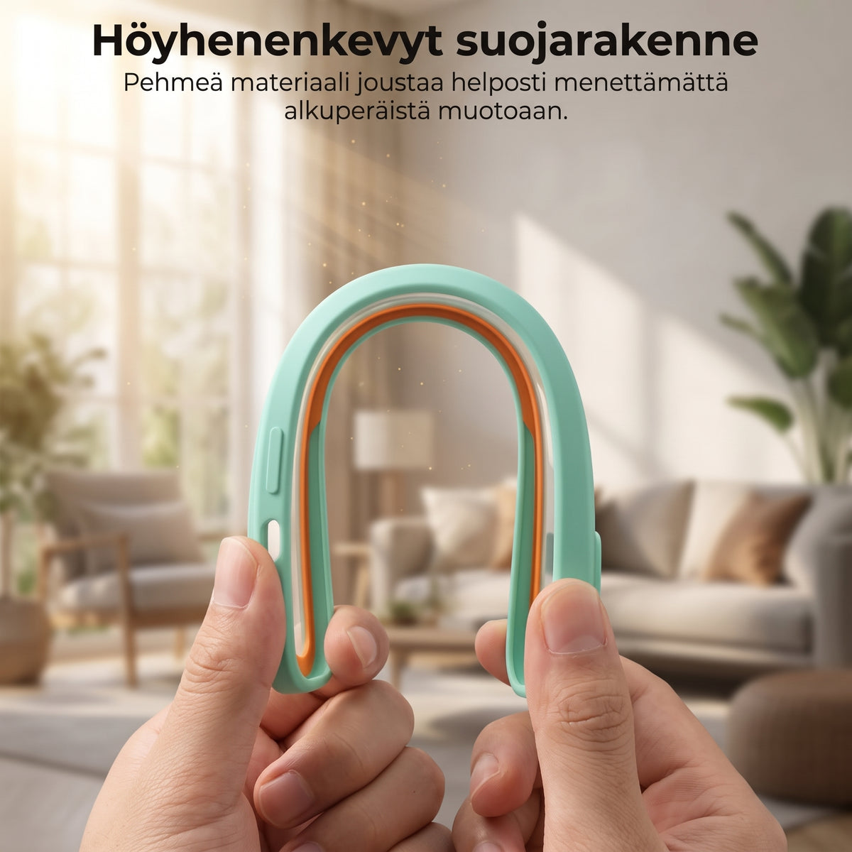iPhone-puskurikuori lämmönpoistolla