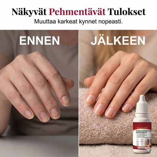 Kolmitehoinen kynsienhoito- ja korjaussarja