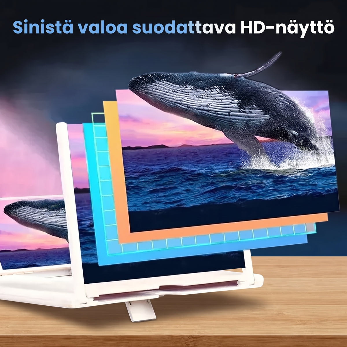 Älypuhelimen näytönsuurentaja