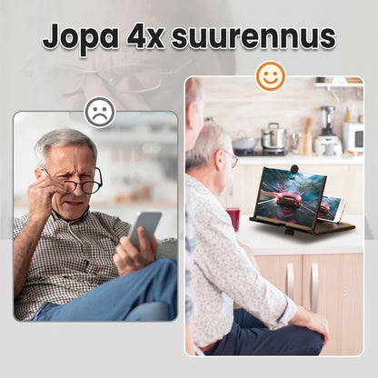 Älypuhelimen näytönsuurentaja
