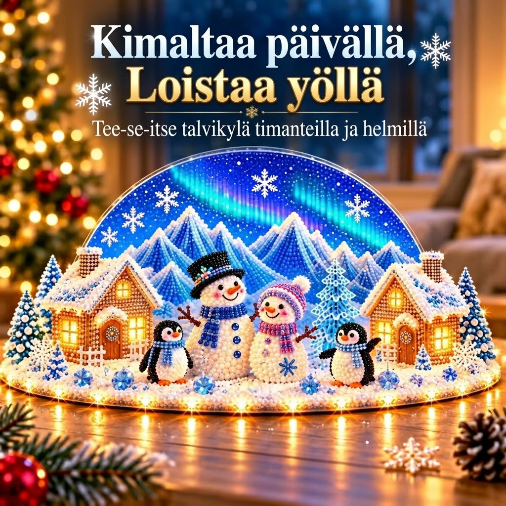 DIY-talven ihmemaa strasseilla ja helmiyksityiskohdilla