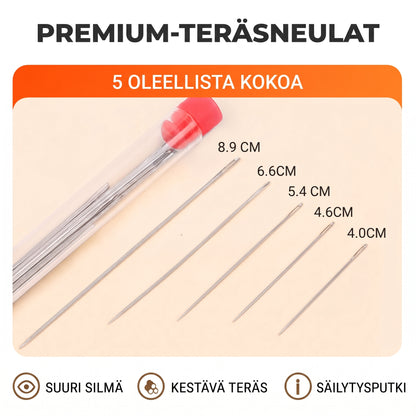 Kannettava 37-osainen ompelusetti