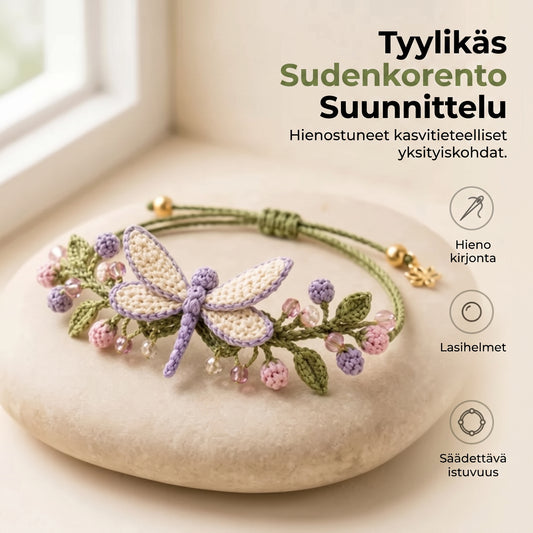 DIY-virkkaussetti rannekorujen tekemiseen