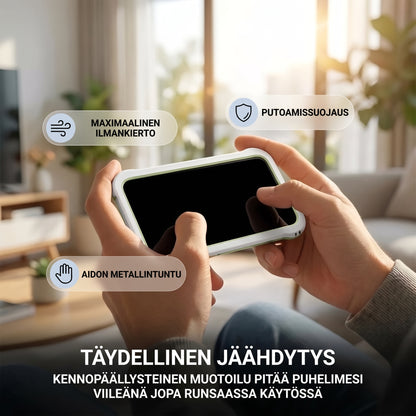 iPhone-puskurikuori lämmönpoistolla