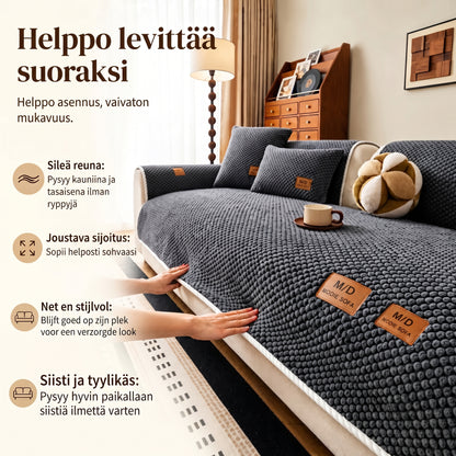 Paksunnettu liukumaton sohvanpäällinen lemmikeille