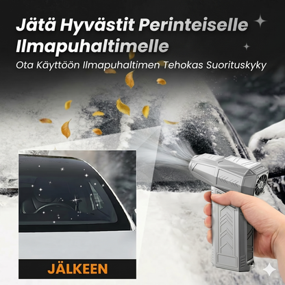 Tehokas turbopuhallin