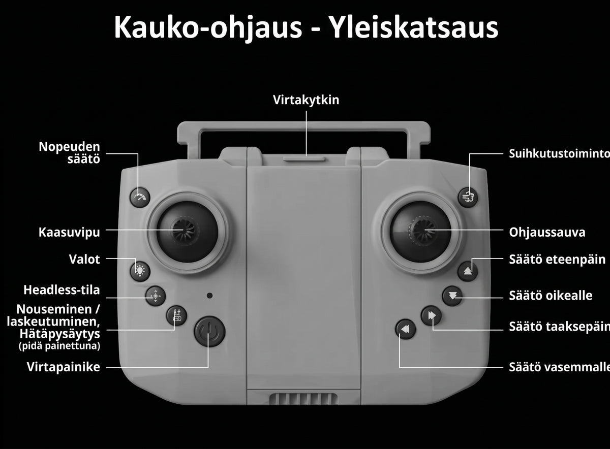 Epic SpaceCraft radio-ohjattava avaruusraketti