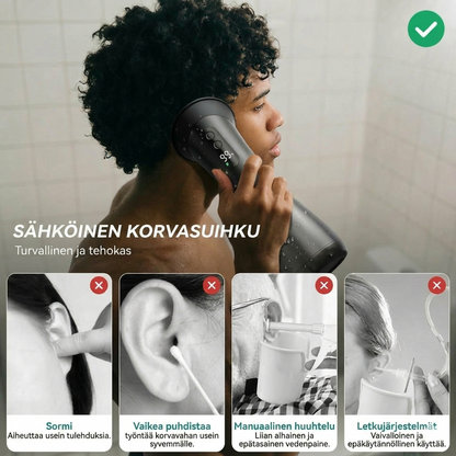 Sähköinen korvanpuhdistuslaite