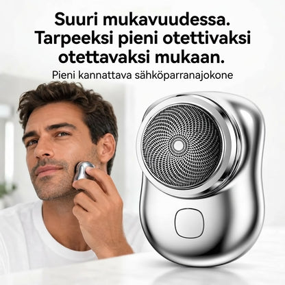USB-ladattava mini-parranajokone