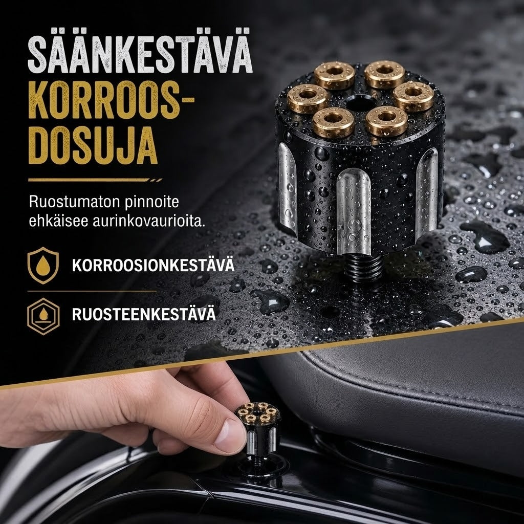 CNC-pikakiinnitteinen moottoripyörän satulapultti 6 mm