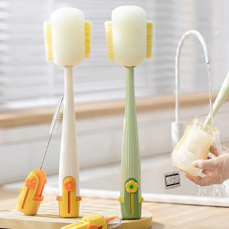5-in-1-puhdistusharjasarja vesipulloille