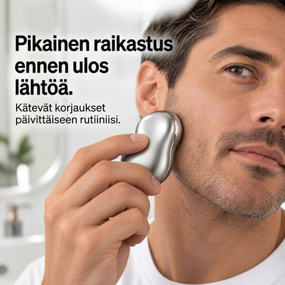 USB-ladattava mini-parranajokone