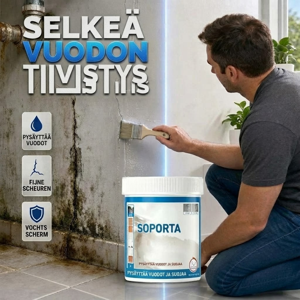 Läpinäkyvä vedenpitävä tiivistysaine eri pinnoille