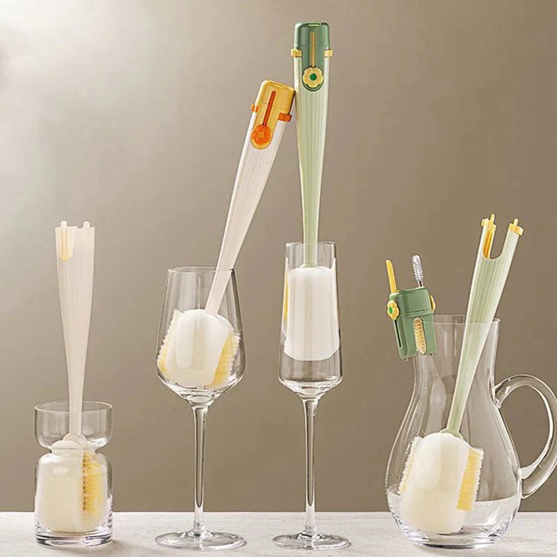 5-in-1-puhdistusharjasarja vesipulloille