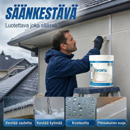Läpinäkyvä vedenpitävä tiivistysaine eri pinnoille