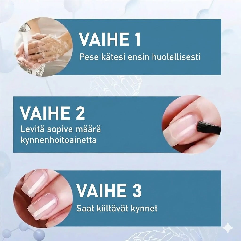 Korkeakiiltoinen nopeasti kuivuva kynsiöljy